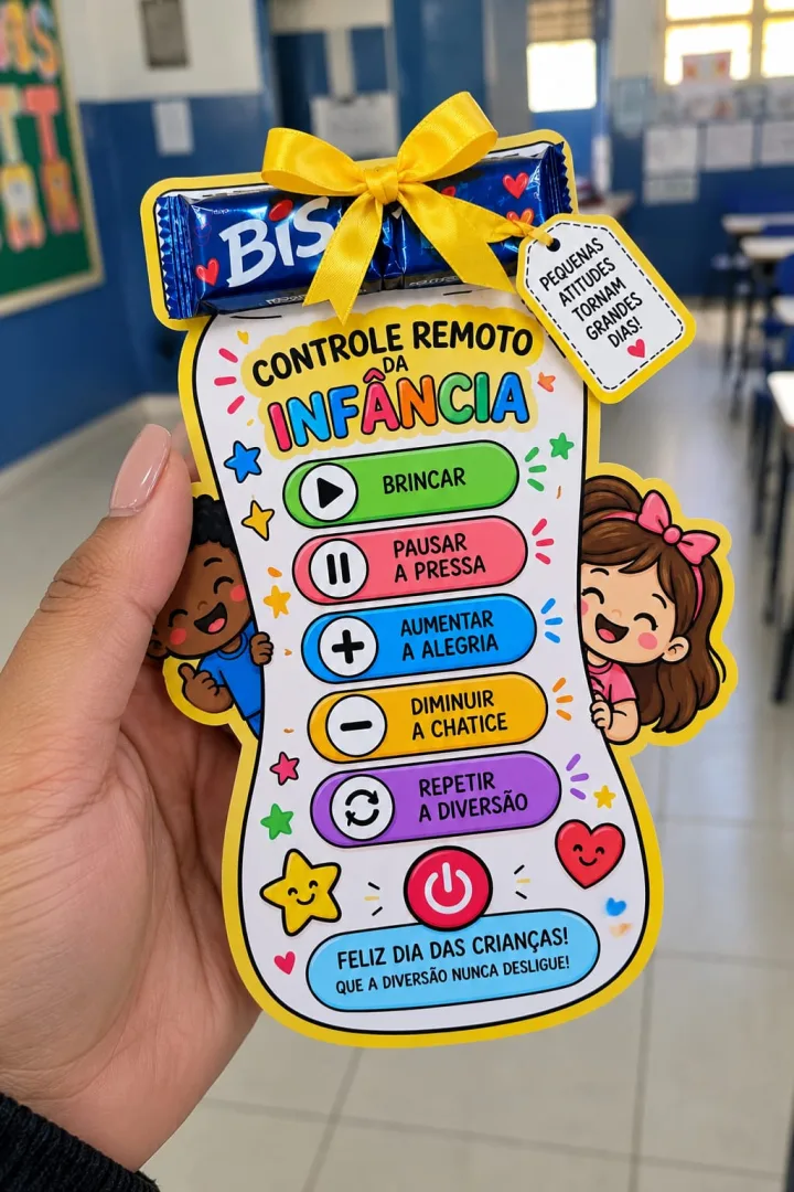 Mimo de BIS – Lembrancinha Dia das Crianças 1º Ao 5º Ano em PDF! — imagem 3