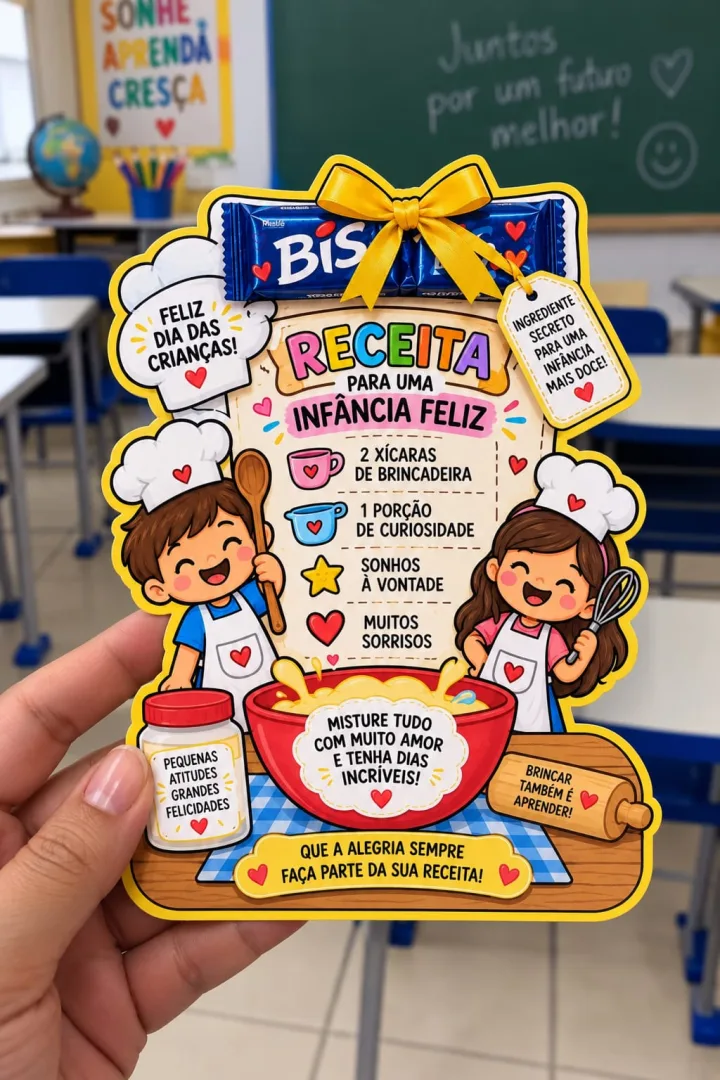 Mimo de BIS – Lembrancinha Dia das Crianças 1º Ao 5º Ano em PDF! — imagem 4