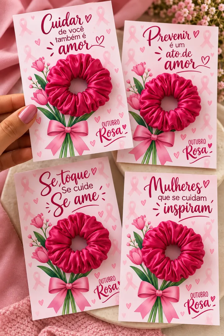 MIMO OUTUBRO ROSA — Kit com 2 Tags para Presentear em PDF — imagem 2