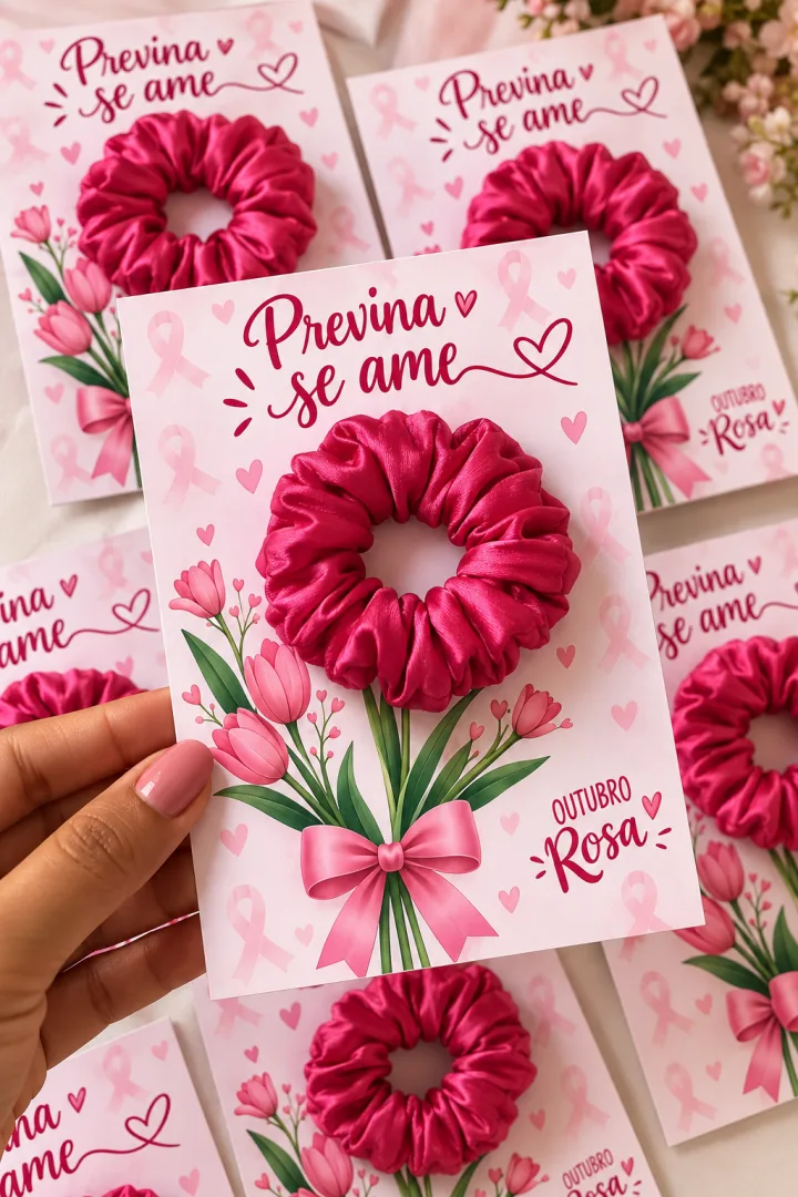 MIMO OUTUBRO ROSA — Kit com 2 Tags para Presentear em PDF — imagem 3