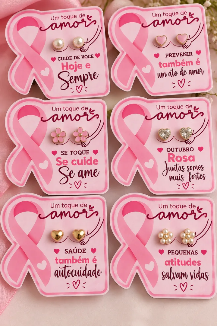 MIMO OUTUBRO ROSA — Kit com 2 Tags para Presentear em PDF — imagem 4