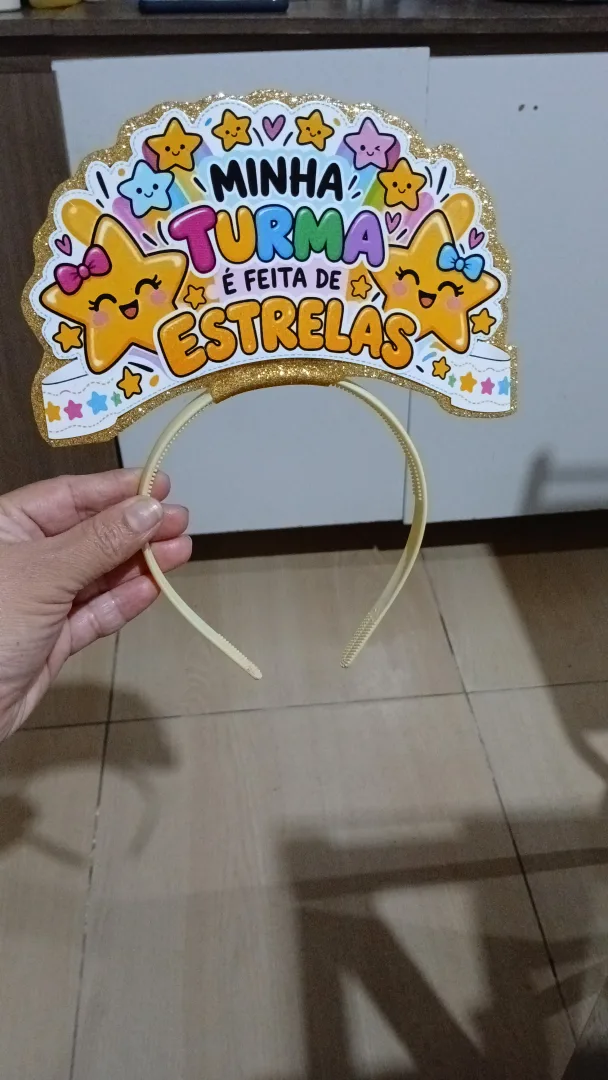 Semana da Criança Cabelo Divertido Estrela com Foto Editável no Canva Educação Infantil  — imagem 3