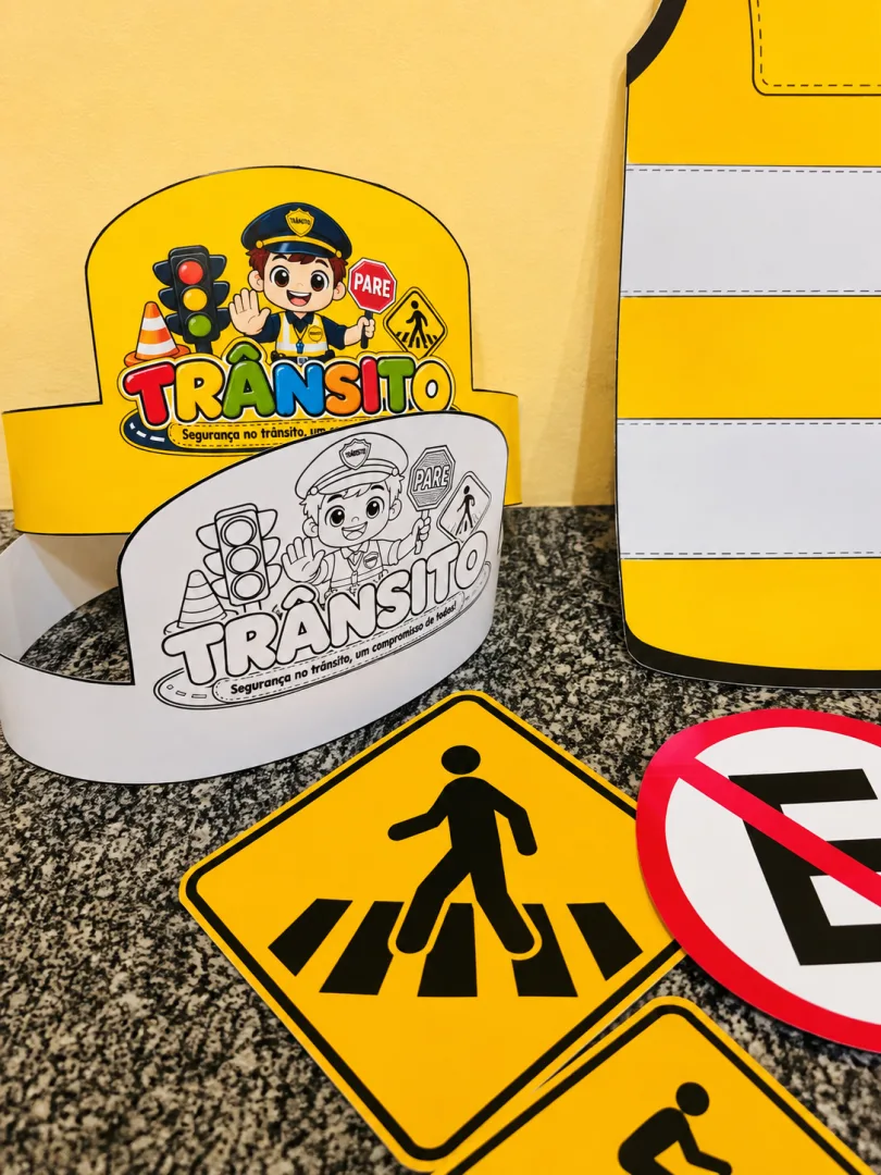  Mini Kit de Trânsito – Kit Pedagógico para Educação Infantil e Anos Iniciais — imagem 4