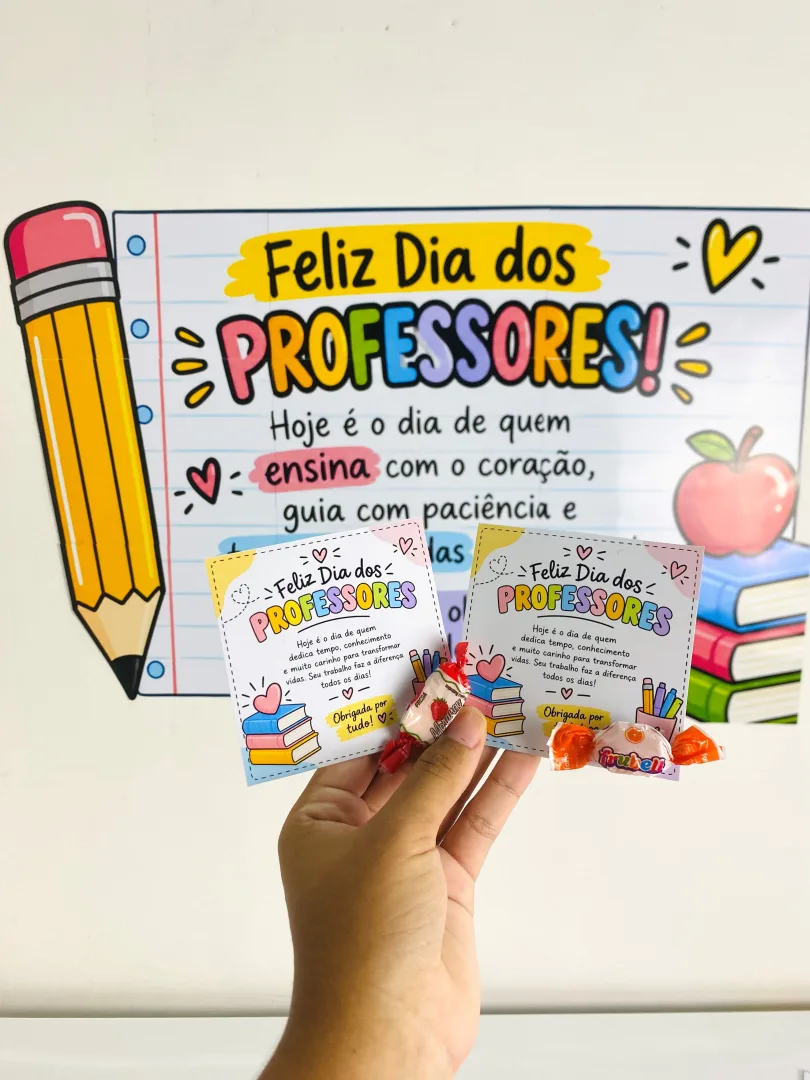 Mini Kit dia dos Professores - Arquivo em PDF - 1 ano — imagem 4