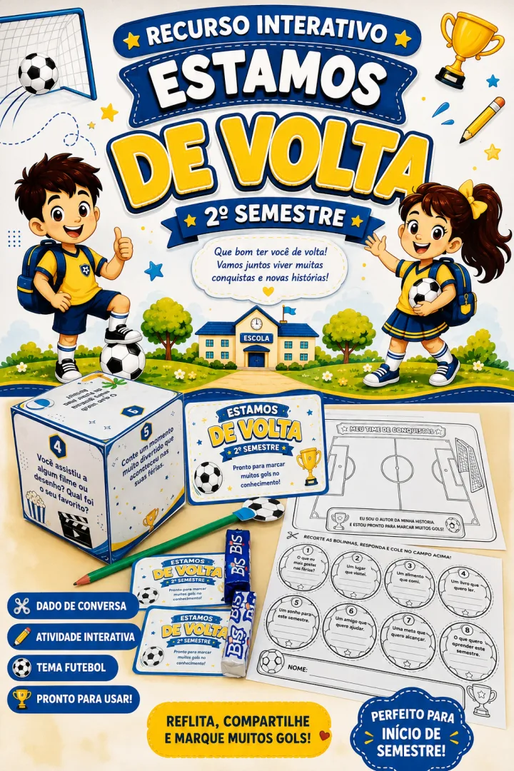 MINI KIT VOLTA AS AULAS 2 SEMESTRE — imagem 3