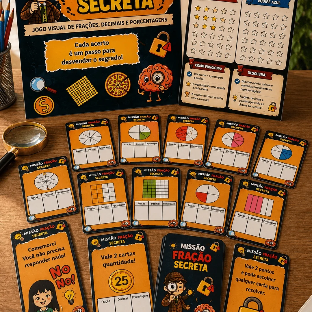 Missão Fração Secreta - Matemática - PDF — imagem 5