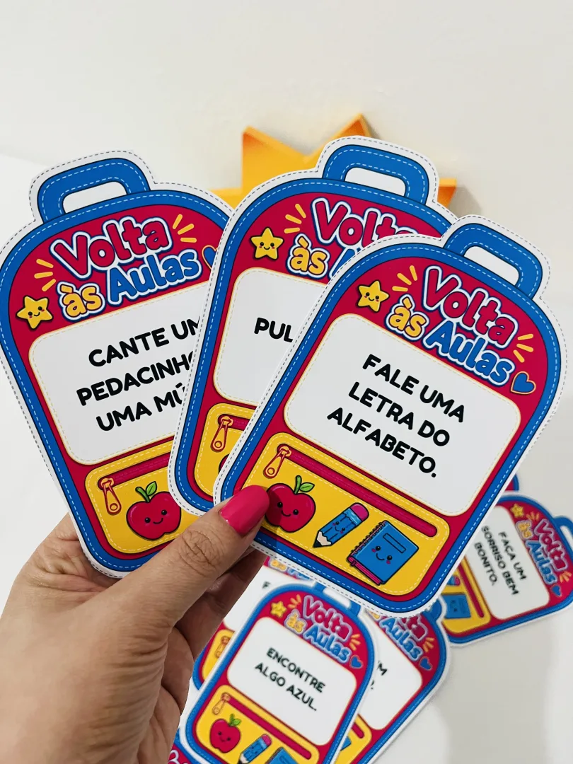 🎒✨ MOCHILA INTERATIVA VOLTA ÀS AULAS ✨🎒 — imagem 3