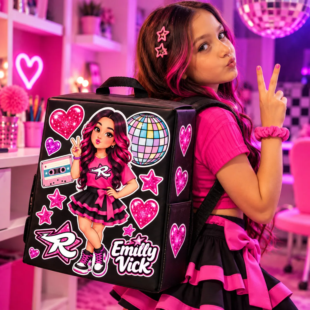 🎒🩷 MOCHILA MALUCA – DOS ROSA 🩷😎👑 — imagem 2