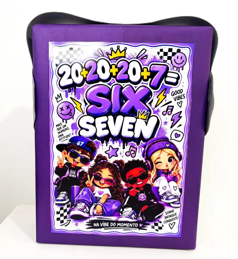 Mochila Maluca SIX SEVEN — imagem 3