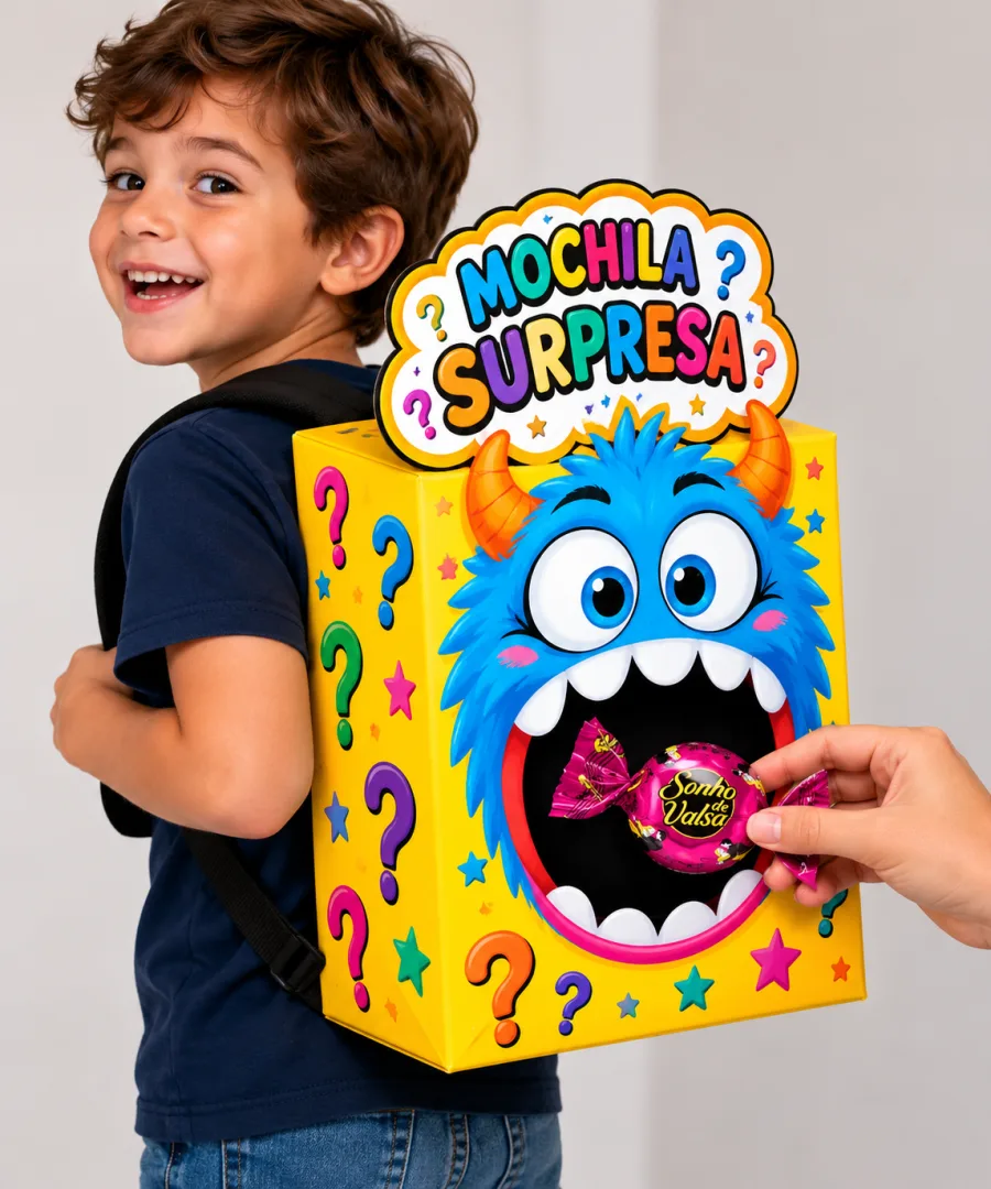 🎒✨ MOCHILA SURPRESA 🎉ESPECIAL DIA DAS CRIANÇAS 🎈 Semana da Mochila Maluca — imagem 2