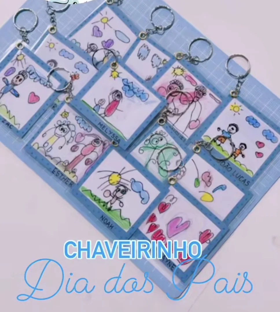 Molde Chaveiro Dia dos Pais  — imagem 3