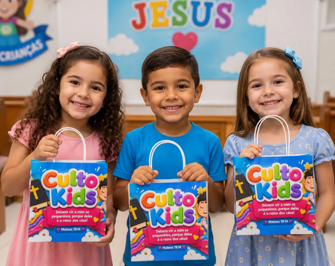 Moldura Bambolê – Culto Kids — imagem 4