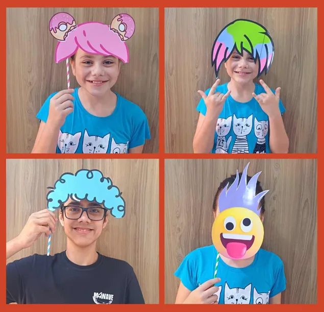 MOLDURA / BAMBOLÊ DIA DO CABELO MALUCO 🤪 — imagem 2