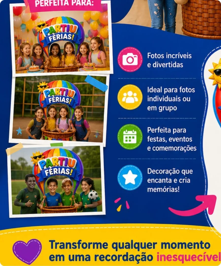 MOLDURA GIGANTE FÉRIAS ESCOLARES -PDF — imagem 4