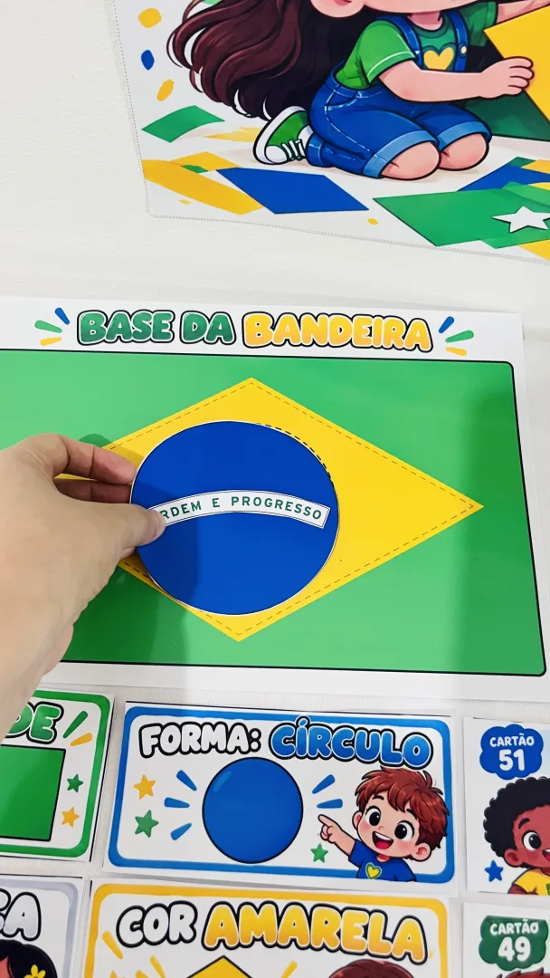 Monte a Bandeira — Pequenos Construtores do Brasil! em PDF -  — imagem 3