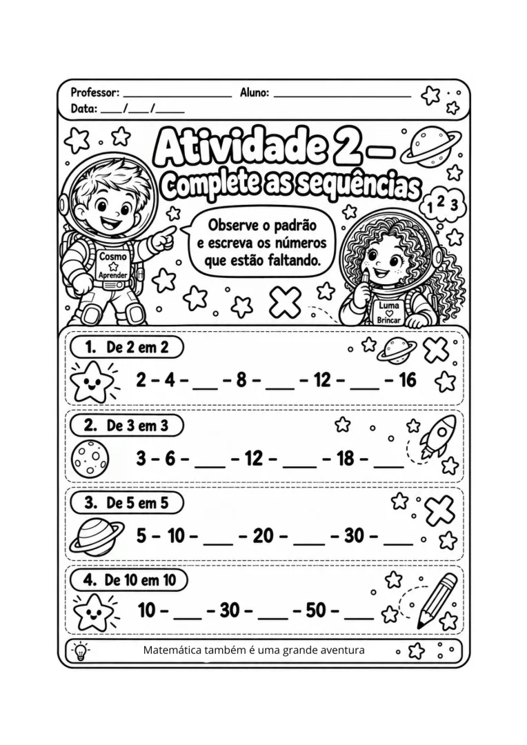 Atividade de Multiplicação 2º e 3º Ano tabuada Divertida em PDF para Imprimir — imagem 3