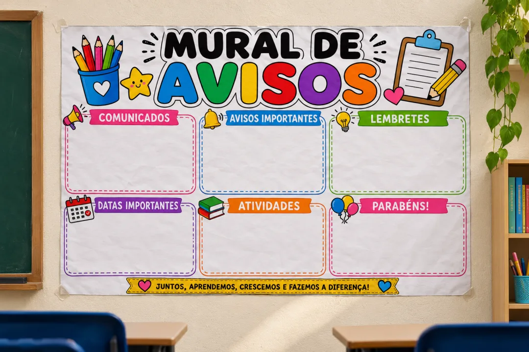 Mural de Avisos Escolar - PDF — imagem 2