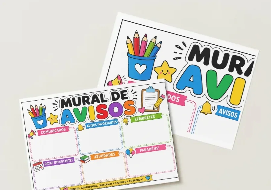 Mural de Avisos Escolar - PDF — imagem 3