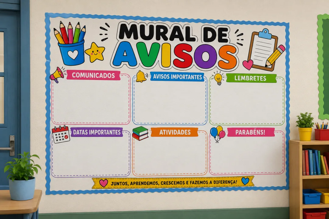 Mural de Avisos Escolar - PDF — imagem 4