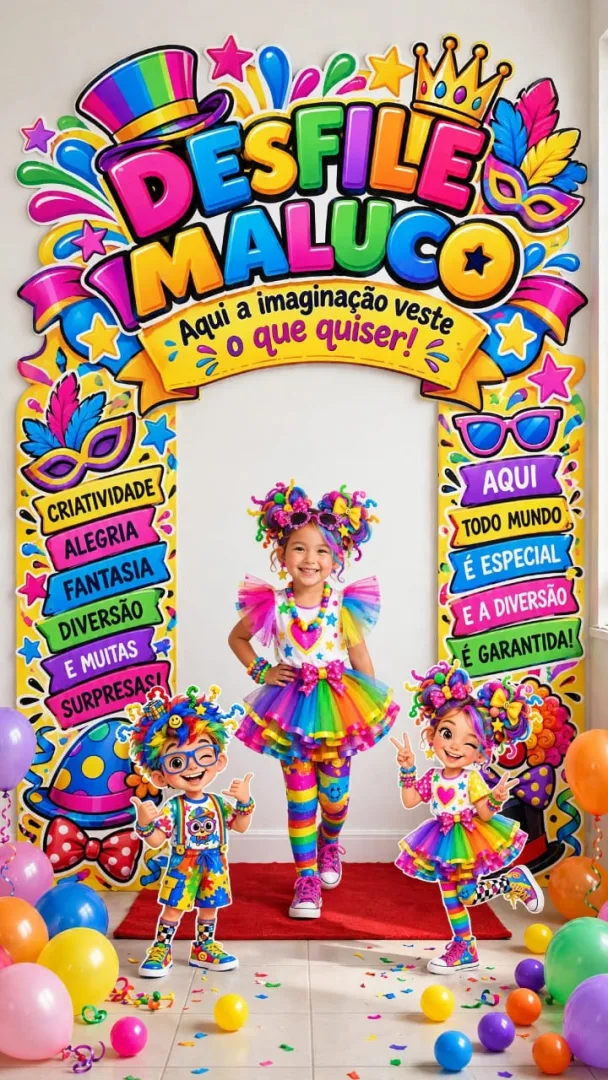 Mural do Desfile Maluco - Educação Infantil - PDF — imagem 2