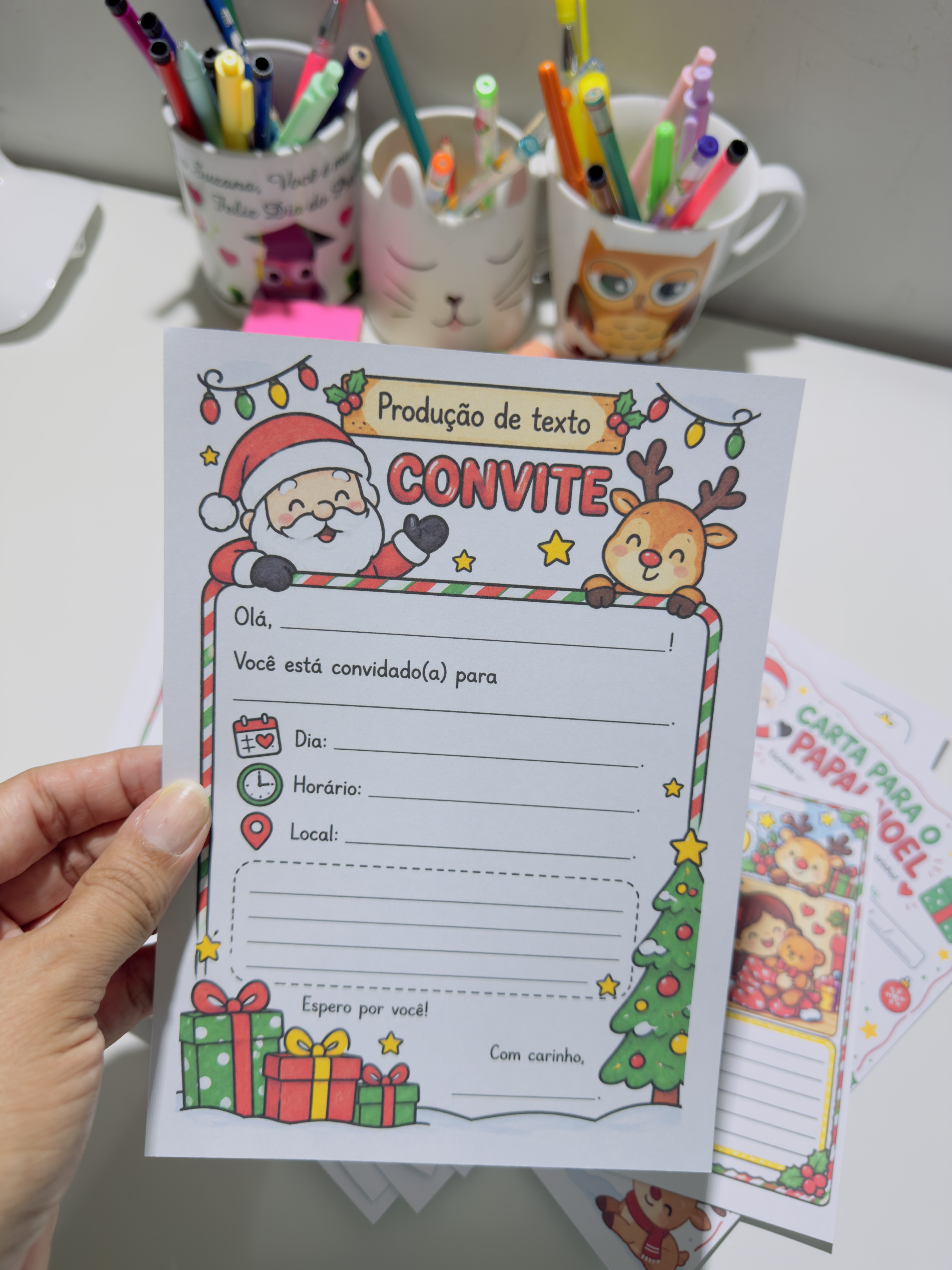 Produção de Texto de Natal para 3º a 5º Anos em PDF — imagem 5