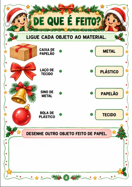Natal da Natureza — Atividades de Ciências em PDF — imagem 4