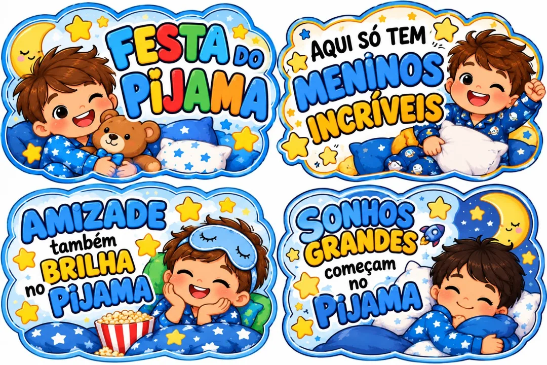 Noite do Pijama Kit PDF - Educação Infantil — imagem 2