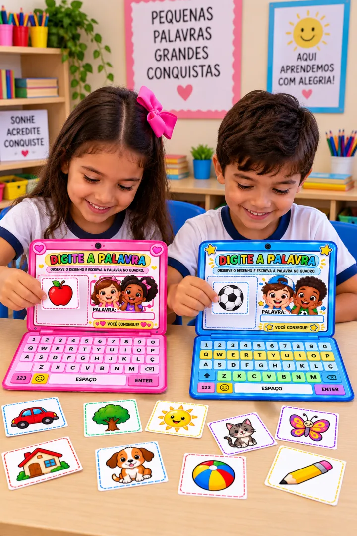 Notebook das Palavras - Alfabetização - PDF com 84 Figuras — imagem 2