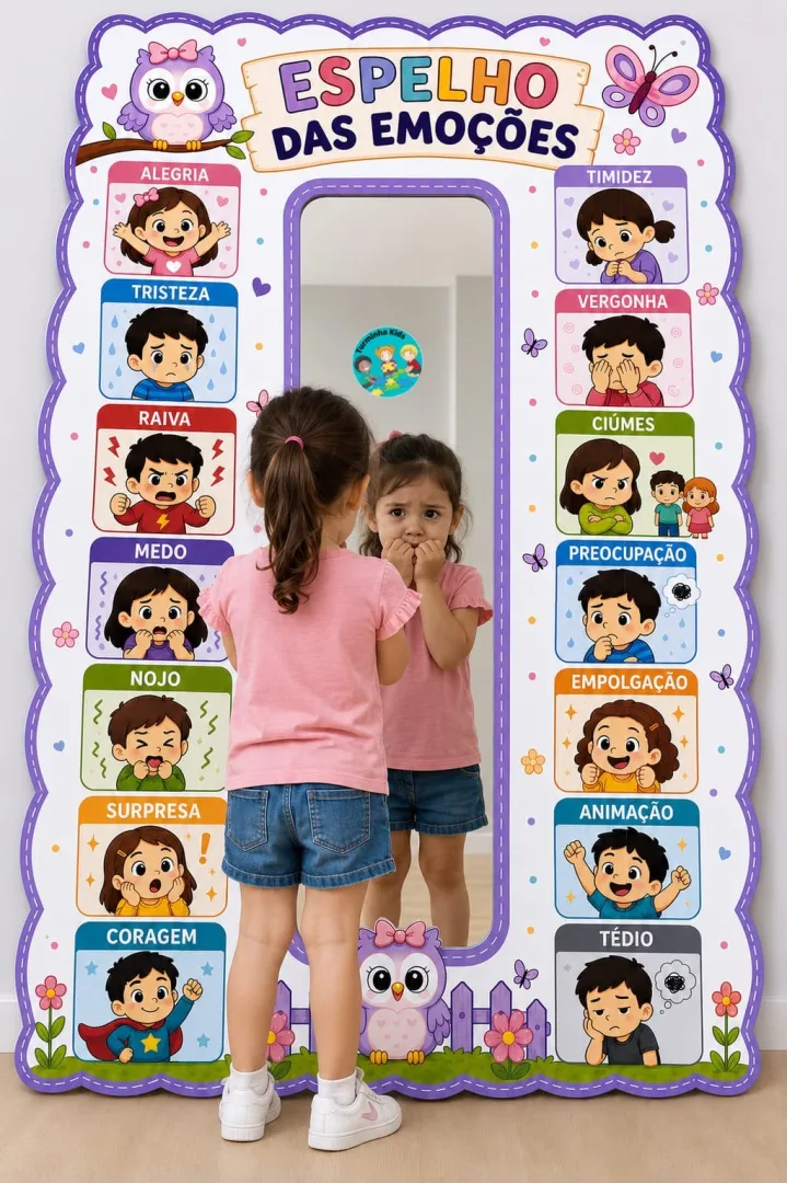 NOVIDADE! ATIVIDADE DAS EMOÇÕES – TEMA CORUJA E BORBOLETA 🦋 💰8,00 Transforme o desenvolvimento socioemocional em um mo — imagem 2