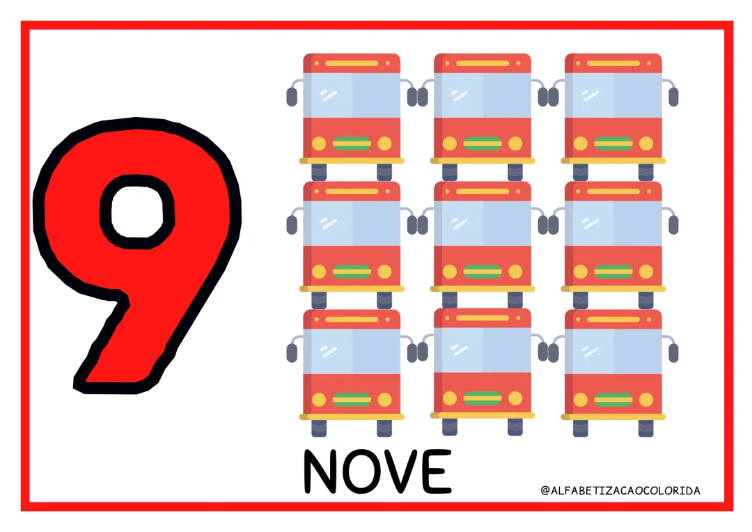 Numerais de Parede Meios de Transporte – PDF — imagem 3