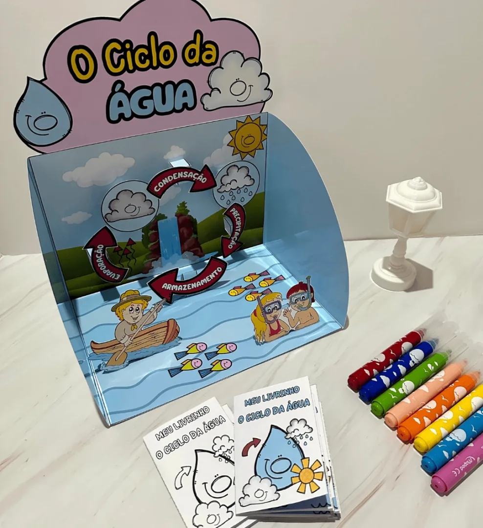 Ciclo da Água - PDF para Educação Infantil e Anos Iniciais — imagem 2