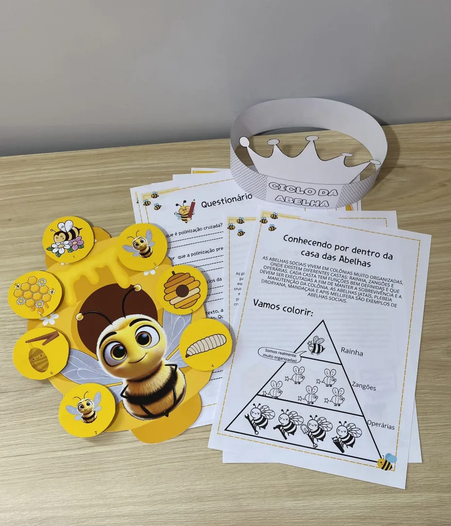 🐝💛O CICLO DE VIDA DAS ABELHAS🐝💛 — imagem 3