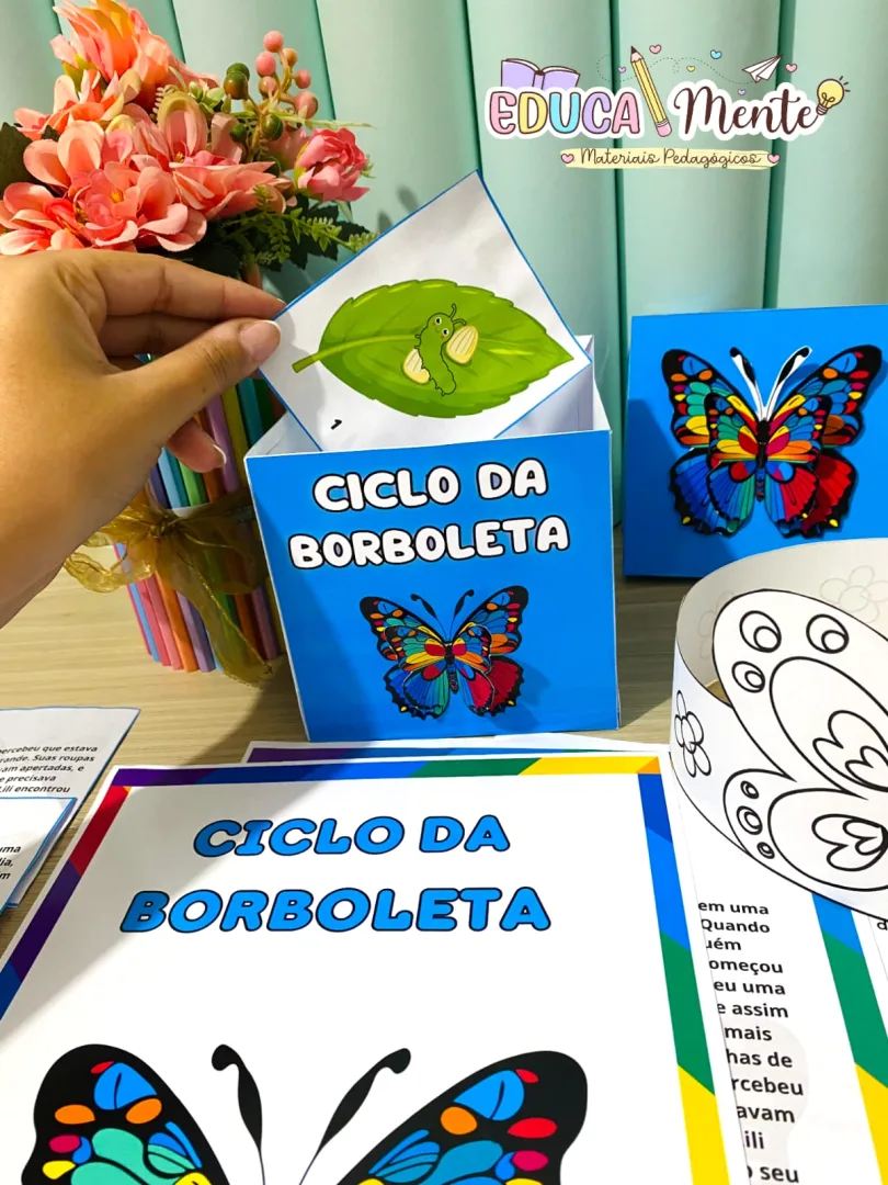 🦋O CICLO DE VIDA DAS BORBOLETAS🦋 — imagem 4