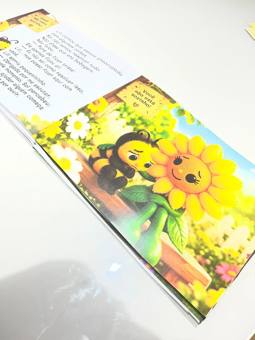 O GIRASSOL QUE APRENDEU A ESCUTAR - SETEMBRO AMARELO — imagem 3