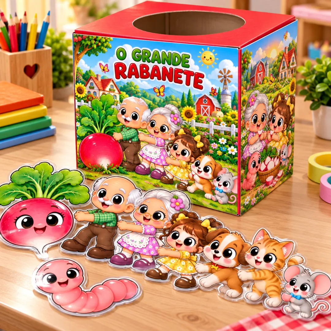 O Grande Rabanete - Caixa - Educação Infantil - Arquivo Digital — imagem 2