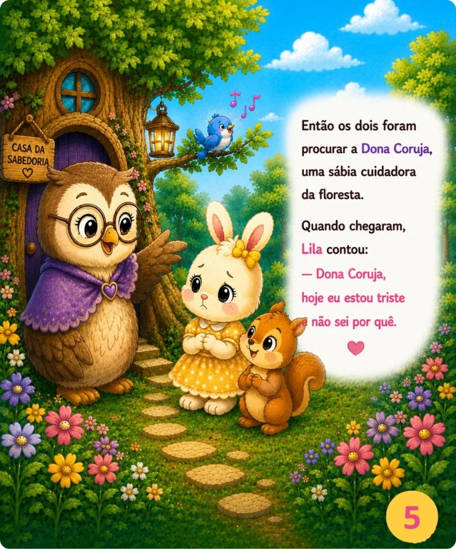 O Jardim de Lila e a Coragem de Pedir Ajuda - História Infantil em PDF — imagem 5