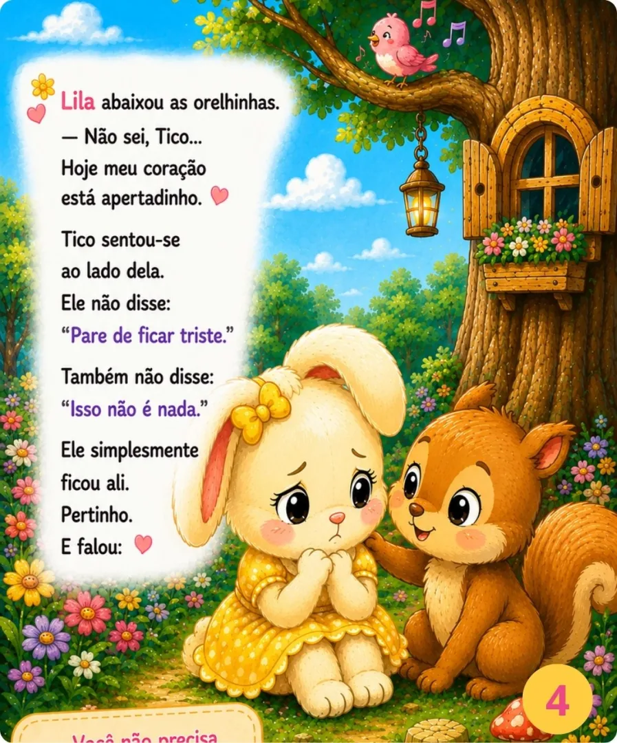 O Jardim de Lila e a Coragem de Pedir Ajuda - História Infantil em PDF — imagem 4