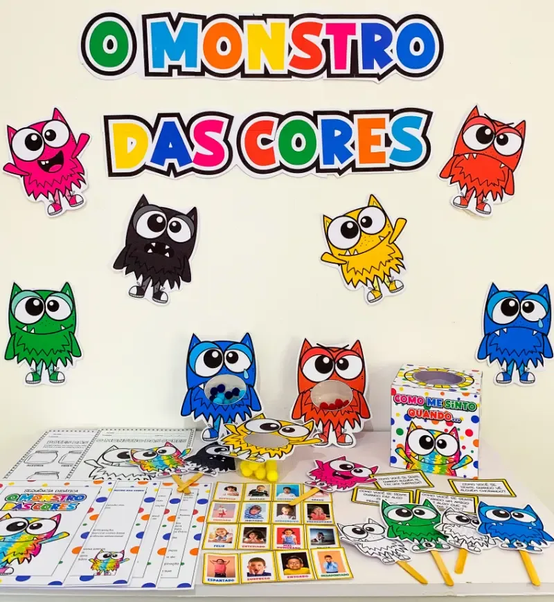 O Monstro das Cores - Sequência Didática — imagem 2