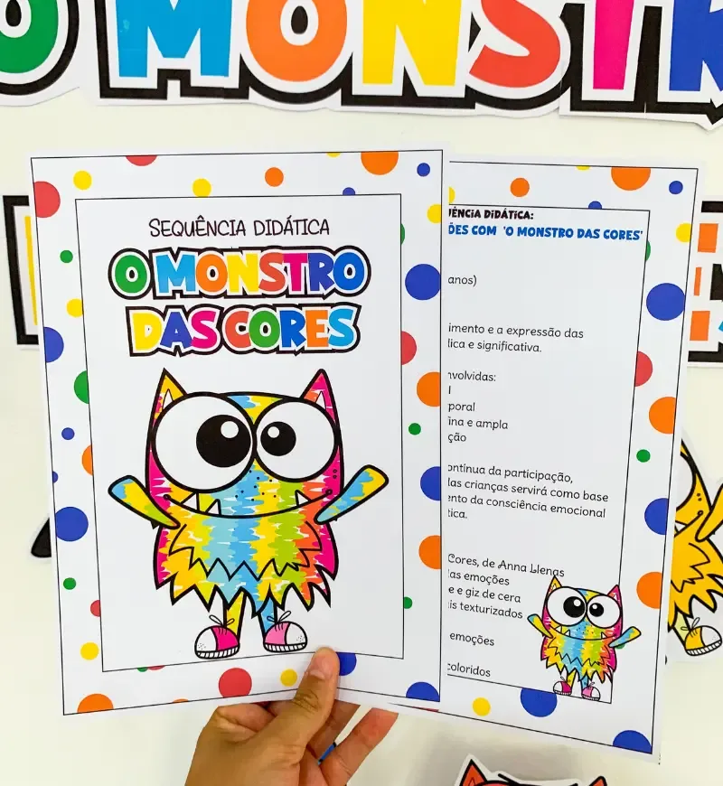 O Monstro das Cores - Sequência Didática — imagem 7
