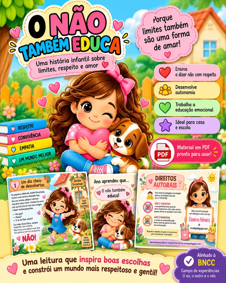 O Não Também Educa – História Infantil sobre Limites em PDF — imagem 5