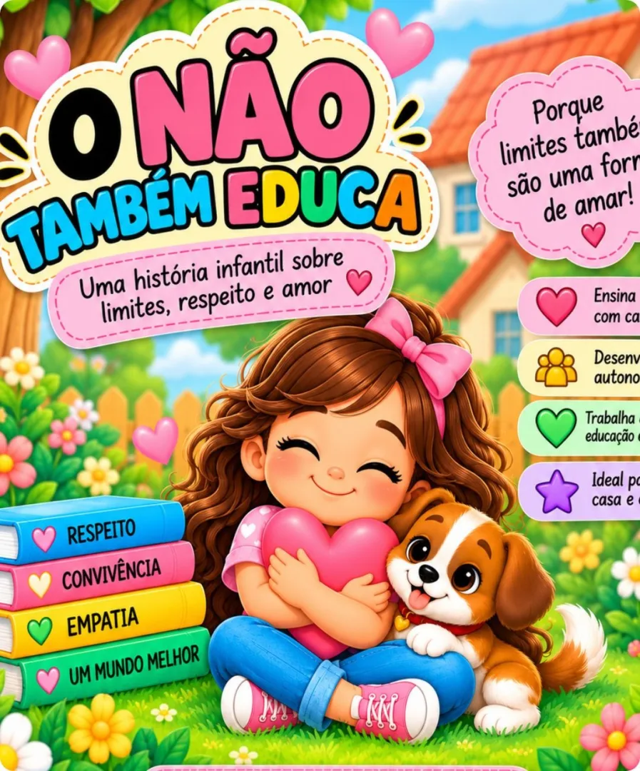 O Não Também Educa – História Infantil Sobre Limites, Respeito e Educação Emocional em PDF — imagem 5