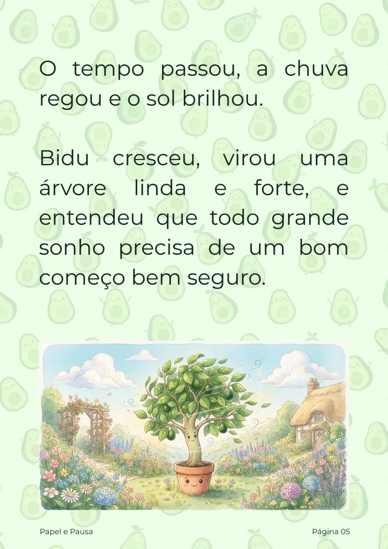 O Pequeno Guardião da Semente - Livro Infantil - PDF — imagem 2