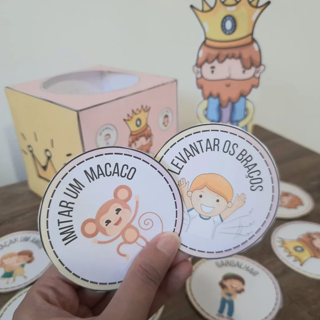 Jogo O Rei Mandou | Educação Infantil PDF — imagem 5
