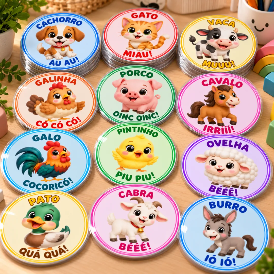 Imitando os Animais - O Som dos Animais - Educação Infantil - Arquivo Digital - Jogo — imagem 3