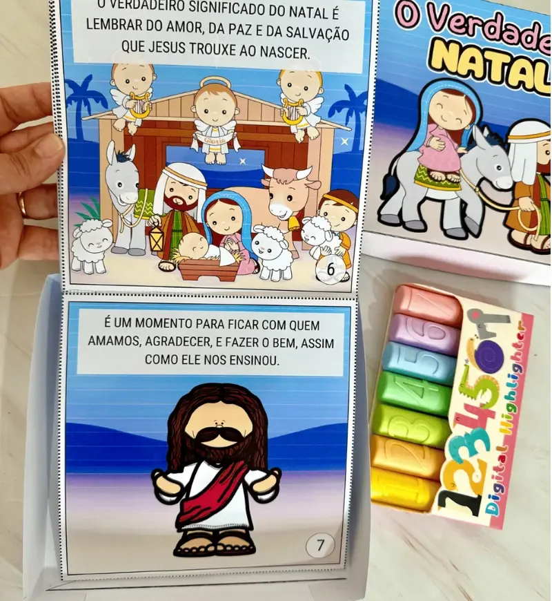 O Verdadeiro Natal História na Caixa PDF Educação Infantil — imagem 5