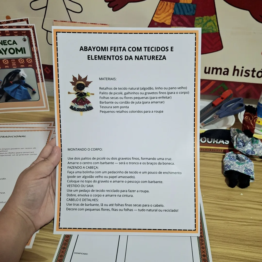 Oficina de Bonecas Abayomi - Cada retalho conta uma história! — imagem 6