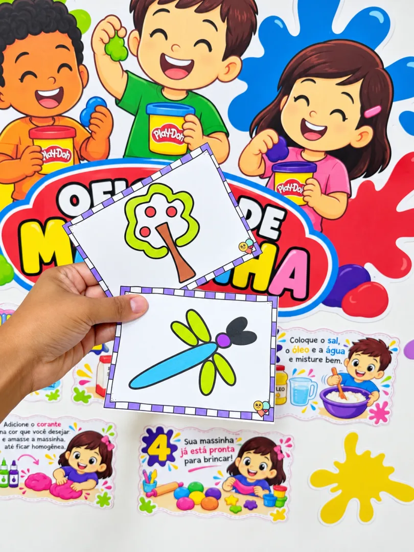 Oficina de Massinha - Dia das Crianças - PDF - Educação Infantil — imagem 2