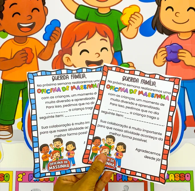 Oficina de Massinha - Kit Pedagógico para Imprimir - Educação Infantil — imagem 6