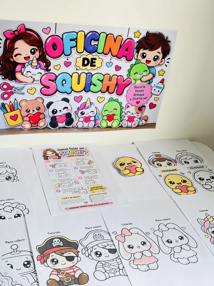 OFICINA DE SQUISHY – UM RECURSO DIVERTIDO, CRIATIVO E CHEIO DE APRENDIZAGEM! ✨ — imagem 3