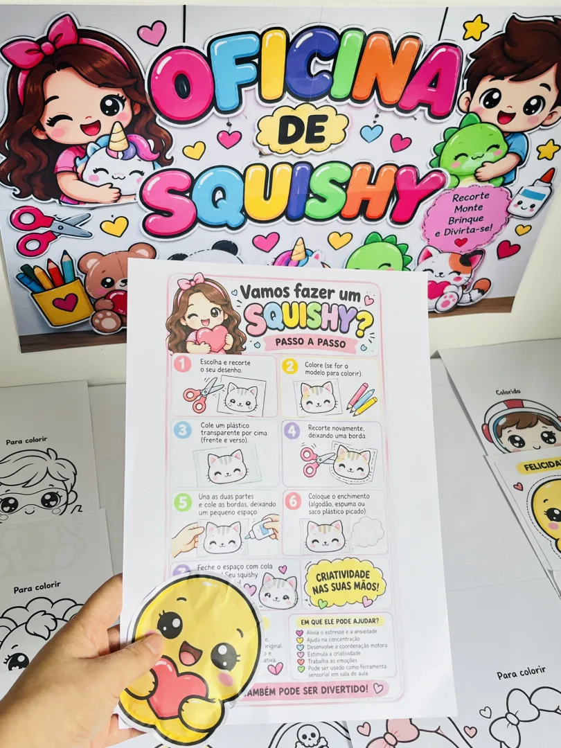 OFICINA DE SQUISHY – UM RECURSO DIVERTIDO, CRIATIVO E CHEIO DE APRENDIZAGEM! ✨ — imagem 2